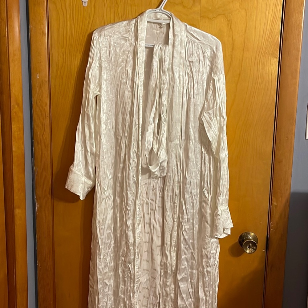 Skims floor length Monogrammed Robe